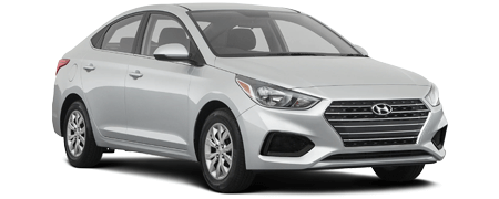 C AUTOMATIC GASOLINE HYUNDAI ACCENT BLUE